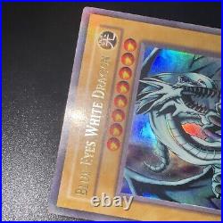 Blue-Eyes White Dragon LOB-001 Ultra Rare Unlimited Edition EX Yugioh