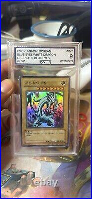 Blue Eyes White Dragon LOB 2003 Korean 9 Mint