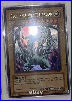 Blue-Eyes White Dragon PSA 5 EX (100% Real)