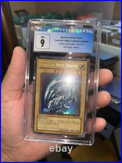 Blue-Eyes White Dragon SDK-001 CGC 9 MINT Glossy