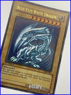 Blue Eyes White Dragon SDK-001 Kaiba Deck 1st ED Yugioh Card English MP