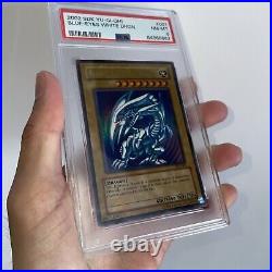 Blue Eyes White Dragon SDK-001 (PSA 8) YuGiOh Card