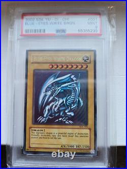 Blue-Eyes White Dragon SDK-001 PSA 9 (mint)