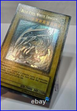Blue-Eyes White Dragon SDK-001 Ultra Rare Unlimited FADED & WAVY Yugioh 5963 Blue-Eyes White Dragon SDK-001 Ultra Rare Unlimited FADED & WAVY Yugioh 5963