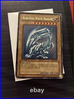 Blue Eyes White Dragon SDK 1st Edition Heavily Played