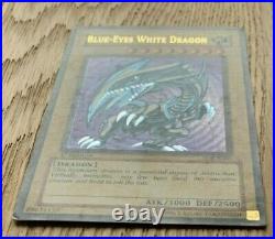 Blue Eyes White Dragon SDK-E001 1st Edition Near Mint Siehe Fotos Yu-Gi-Oh