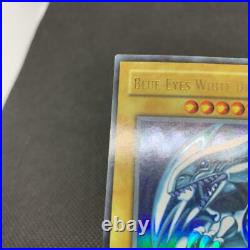 Blue Eyes White Dragon Ultra Rare SDK-001 1st Edition Good English JAPAN rare