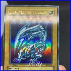 Blue Eyes White Dragon Ultra Rare SDK-001 1st Edition Good English JAPAN rare