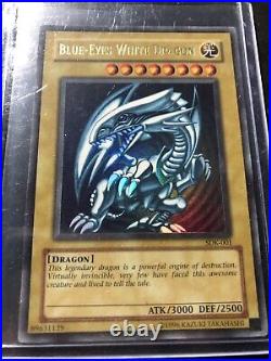 Blue Eyes White Dragon Ultra Rare Sdk-001 Original (played) Yugioh
