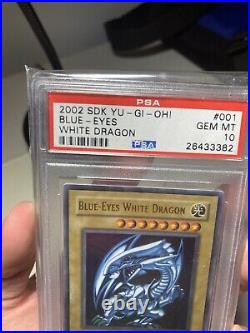 Blue Eyes White Dragon Unlimited SDK-001 PSA 10 Gem Mint