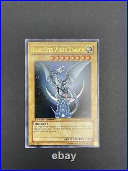 Blue-Eyes White Dragon YAP1-EN001 Ultra Rare Yugioh Yu-Gi-Oh! 10th Anniversary