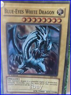 Blue Eyes White Dragon Yu-Gi-Oh 1st edition Super Rare