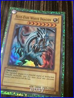 Blue Eyes White Dragon Yu-Gi-Oh 1st edition Super Rare