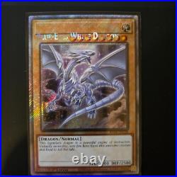 Blue-Eyes White Dragon ra04-en108 misprint PSR Blue-Eyes White Dragon ra04-en108 misprint PSR