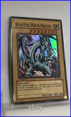 Blue-Eyes White Dragon ske-001 HOLO