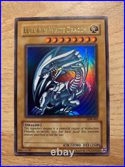 Blue Eyes White dragon Yu-Gi-Oh card