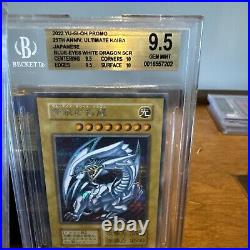 Blue-eyes White Dragon 25th Anniversary Ultimate Kaiba Set Japanese Bgs 9.5