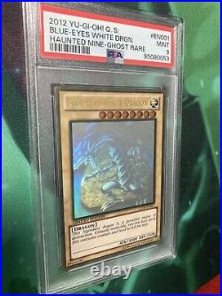 Blue-eyes White Dragon Gld5-en001 Psa 9