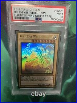 Blue-eyes White Dragon Gld5-en001 Psa 9