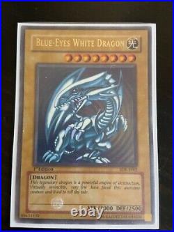 Blue-eyes White Dragon SDK-E001 1st Edition Perfect condition