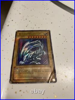 Blue eyes white Dragon, SDK-001, Not First Edition, And Fairly Rough Shape Blue eyes white Dragon, SDK-001, Not First Edition, And Fairly Rough Shape