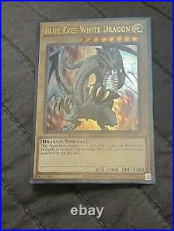 Blue eyes white dragon Golden Foot Misprint One Of A Kind LOB 25th Anniversary