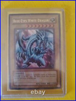 Blue eyes white dragon LOB-001. Unlimited. Used