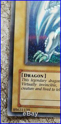 Blue-eyes white dragon dds-001 lightly played