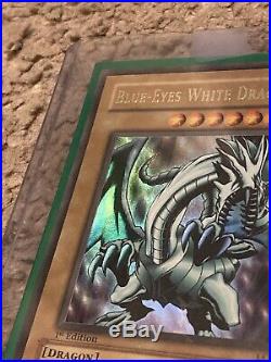 Blue eyes white dragon lob-001 1st edition