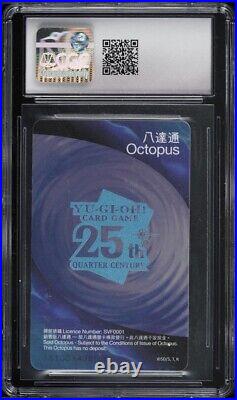 CGC 9.5 Blue-Eyes White Dragon Hong Kong Octopus Money Card Limited to 5000