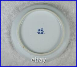 Chinese Porcelain Blue White Dragon Dish Vietnamese Export 5-3/4in Dia Vintage