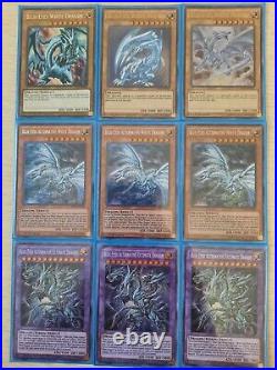 Curated Yugioh Blue-Eyes White Dragon Turn-Key Competitive Deck in High Rarity