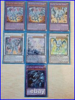 Curated Yugioh Blue-Eyes White Dragon Turn-Key Competitive Deck in High Rarity