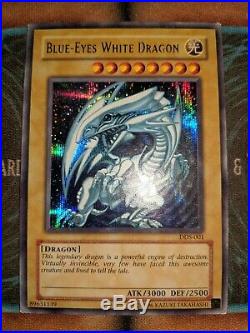 DDS-001 Blue-Eyes White Dragon Secret Rare Unlimited Edition Yugioh