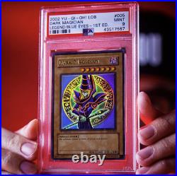 Dark Magician LOB-005 1st Edition PSA 9 (Legend of Blue Eyes White Dragon)