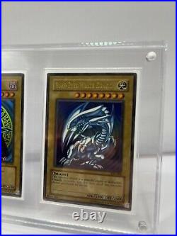 Dark Magician Red-Eyes Blue-Eyes White Dragon Display SDY SDK SDJ Yugioh Cards