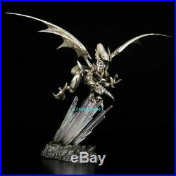 Duel Monsters Blue eyes White Dragon Painted Resin Statue Model Sculpture Figure