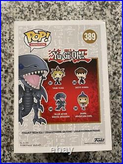 Funko Pop! Blue Eyes White Dragon #389 Box lunch Exclusive. Rare Vaulted Grail