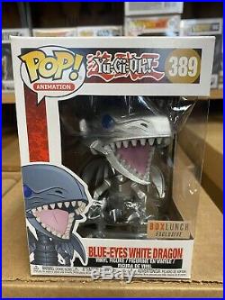 Funko Pop! Blue Eyes White Dragon Box lunch Exclusive Ready To Ship Fast