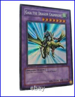 Gaia the Dragon Champion LOB-125 The Legend of Blue Eyes White Dragon Unlimited