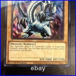 Gem Mint 10 Blue Eyes White Dragon Secret Pharahoh's Rare MAMA-EN104 Gem Mint 10 Blue Eyes White Dragon Secret Pharahoh's Rare MAMA-EN104