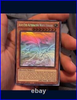 Ghost Rare Blue Eyes Alternative White Dragon Yu Gi Oh Ghosts From The Past