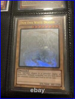Ghost rare blue eyes white dragon NM GLD5-EN001 Gold Series Limited Edition
