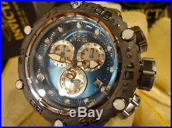 Invicta 24444 Subaqua Noma VI Dragon Scale 51.2mm S/S Blue/Silver Dial Watch NEW