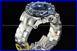 Invicta 54mm Venom Subaqua Dragon Scale Bezel Stainless Swiss Blue Chrono Watch