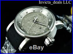 Invicta Men S1 Yakuza Dragon Automatic NH35A Silver Dial Black & Red SS Watch