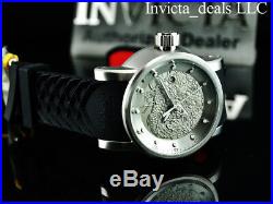 Invicta Men S1 Yakuza Dragon Automatic NH35A Silver Dial Black & Red SS Watch