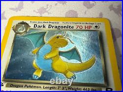 LP/MP 2000 Pokemon TCG Dark Dragonite 5/82 1st Edition Holo Rare Team Rocket