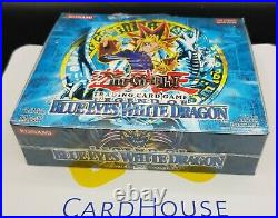 Legend of Blue Eyes White Dragon Booster Box LOB Factory Sealed Yu-Gi-Oh 2002 EU
