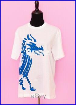 New Hermes 20% Off Mens Dragon White T-shirt Tshirt M Medium Sports Polo Jacket